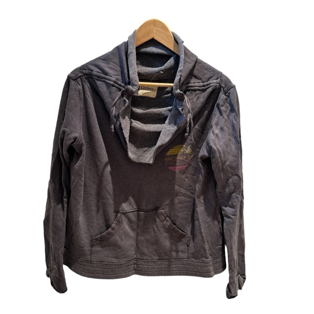 GYPSY 05 funnel neck premium sweatshirt - size S